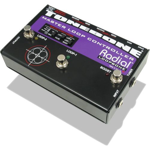  Radial Engineering Radial Tonebone Loopbone Effects Pedal Looper Pedalboard Master Control With Slingshot Remote