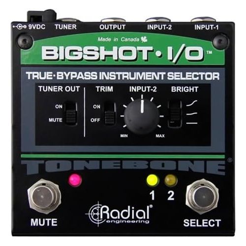  Radial Engineering Radial BigShot I/O True Bypass Selector Switch