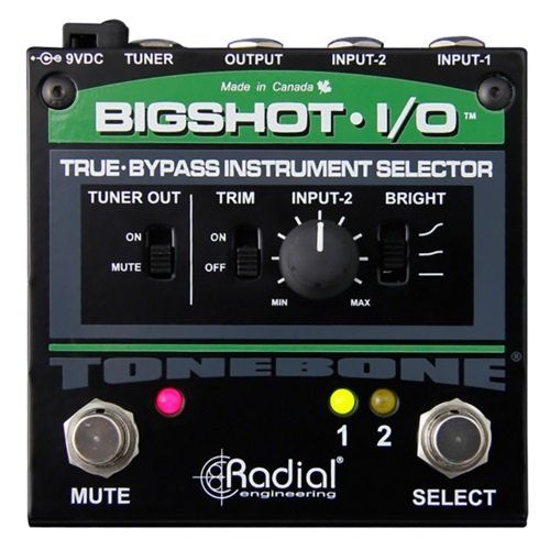  Radial Engineering Radial BigShot I/O True Bypass Selector Switch