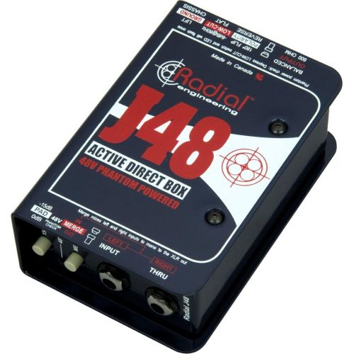  Radial Engineering Radial J48 MK2 48V Phantom Power Active Direct Box