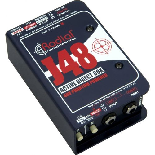  Radial Engineering Radial J48 MK2 48V Phantom Power Active Direct Box