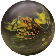 Radical The Fix Bowling Ball, BlackYellow, 15 lb