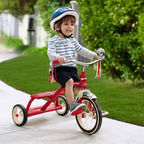  Radio Flyer Classic Dual-Deck Tricycle, Red