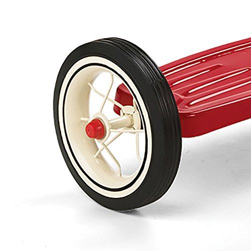  Radio Flyer Classic Tricycle with Push Handle, Red