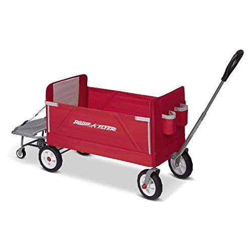  [아마존핫딜][아마존 핫딜] Radio Flyer 3-In-1 Tailgater Wagon, Red (Amazon Exclusive)