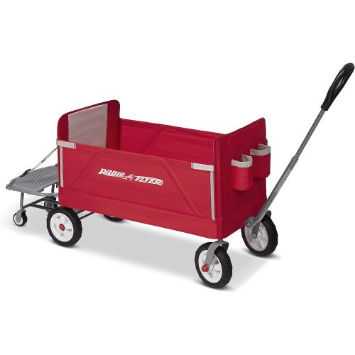  [아마존핫딜][아마존 핫딜] Radio Flyer 3-In-1 Tailgater Wagon, Red (Amazon Exclusive)