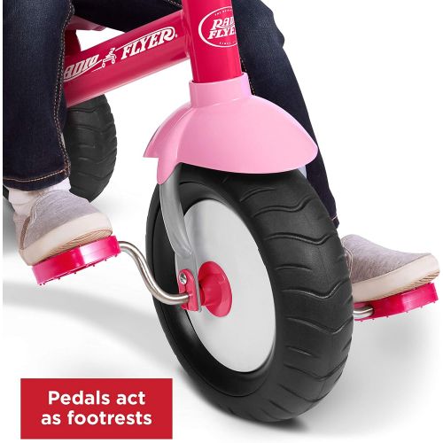  [아마존베스트]Radio Flyer Deluxe Steer & Stroll Trike