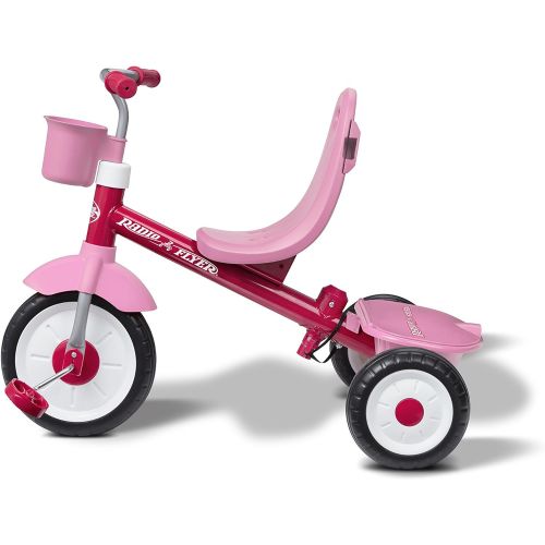  [아마존베스트]Radio Flyer 4-in-1 Stroll N Trike Pink