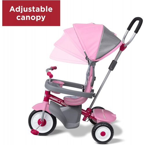  [아마존베스트]Radio Flyer 4-in-1 Stroll N Trike Pink