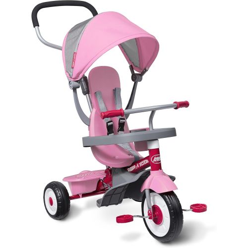  [아마존베스트]Radio Flyer 4-in-1 Stroll N Trike Pink