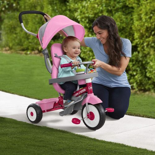  [아마존베스트]Radio Flyer 4-in-1 Stroll N Trike Pink