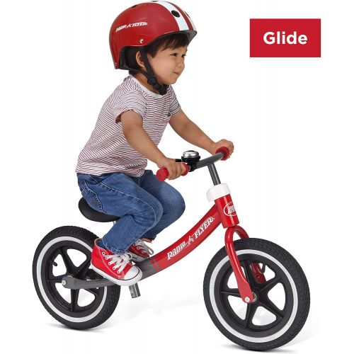  Radio Flyer Air Ride Balance Bike, Toddler Bike, Ages 1.5-5 (Amazon Exclusive) (808Z)