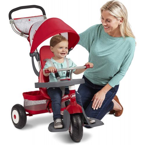  Radio Flyer Ultimate All-Terrain Stroll N Trike, Red