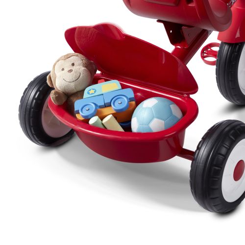  Radio Flyer, 4-in-1 Stroll n Trike, Grows with Child, Red