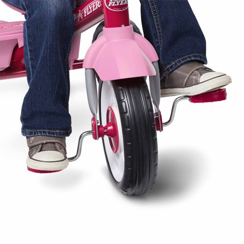  Radio Flyer, 4-in-1 Stroll n Trike, Grows with Child, Pink