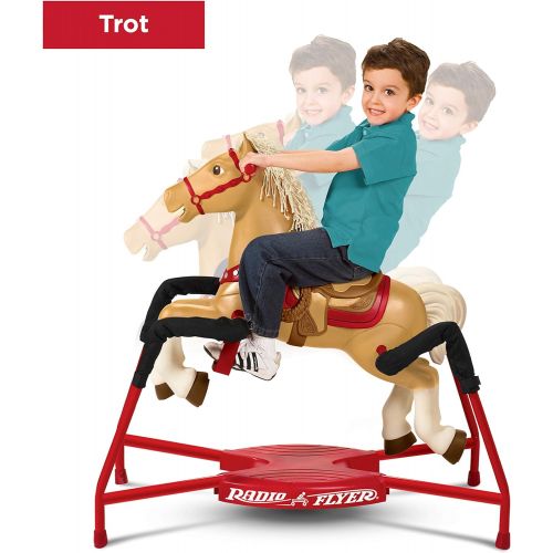  Radio Flyer Champion Interactive Horse Ride On