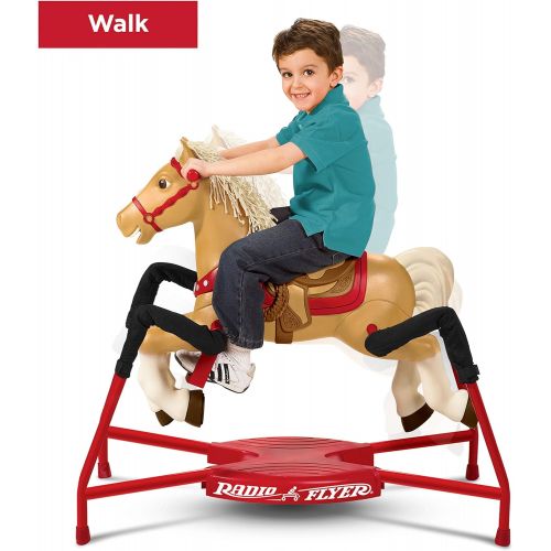  Radio Flyer Champion Interactive Horse Ride On