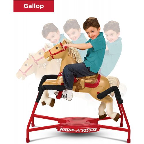  Radio Flyer Champion Interactive Horse Ride On