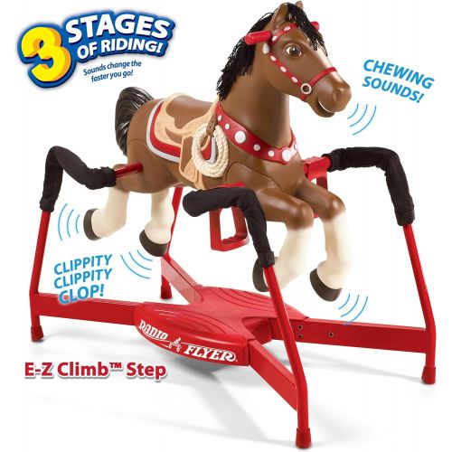  Radio Flyer Blaze Interactive Riding Horse