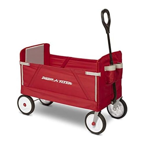 Radio Flyer 3-in-1 EZ Folding Wagon for kids and cargo