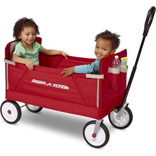  Radio Flyer 3-in-1 EZ Folding Wagon for kids and cargo