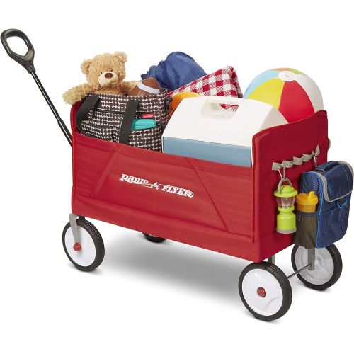  Radio Flyer 3-in-1 EZ Folding Wagon for kids and cargo