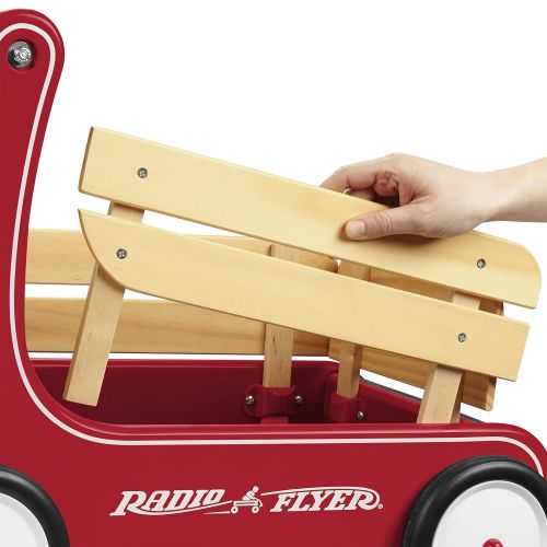  Radio Flyer Classic Walker Wagon, Red