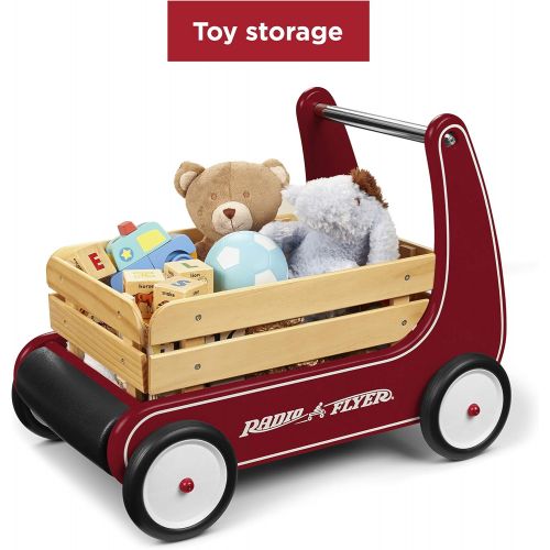  Radio Flyer Classic Walker Wagon, Red