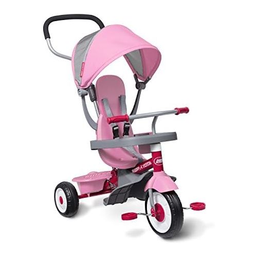  Radio Flyer 4-in-1 Stroll N Trike Pink