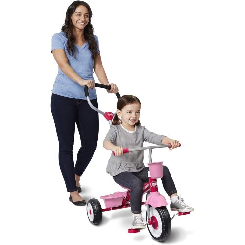  Radio Flyer 4-in-1 Stroll N Trike Pink