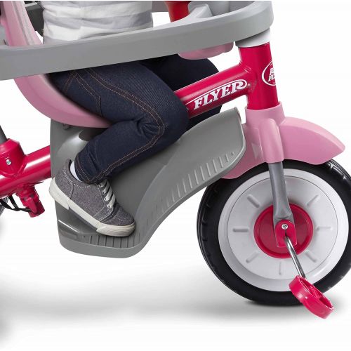  Radio Flyer 4-in-1 Stroll N Trike Pink