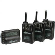 RadioPopper Jr2 Studio Set III for Nikon Camera, Includes Transmitter and 3x Receiver, 902-928MHz