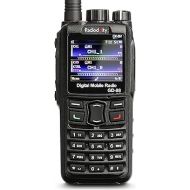Radioddity GD-88 DMR & Analog 7W Handheld Radio, VHF UHF Dual Band Ham Two Way Radio, with GPS/APRS, Cross-band Repeater, SFR, 300K Contacts