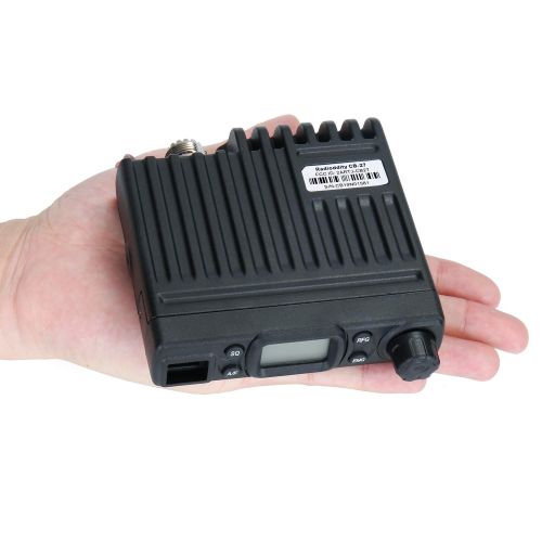  Radioddity CB-27 CB Radio Mobile 40-Channel, AM Instant Emergency Channel 9/19, Work with PA System, RF Gain with Removable Microphone