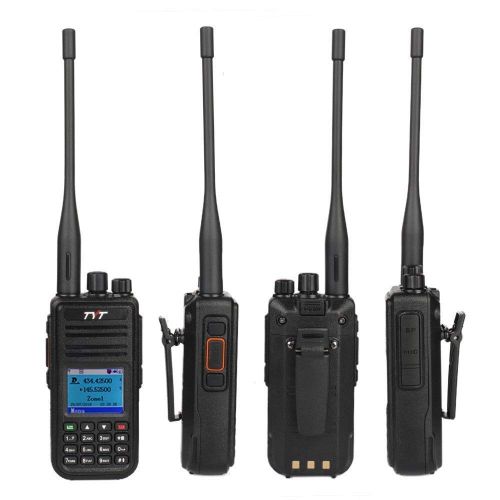  Radtel TYT MD-UV380 Dual Band VHFUHF 136-174Mhz400-480Mhz Handheld Two Way Radio with Programming Cable & GPS