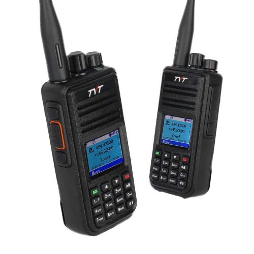  Radtel TYT MD-UV380 Dual Band VHFUHF 136-174Mhz400-480Mhz Handheld Two Way Radio with Programming Cable & GPS