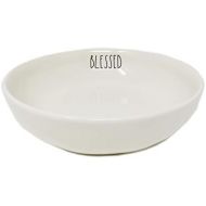 Rae Dunn By Magenta BLESSED Ceramic LL Round 8.25 Pasta Bowl