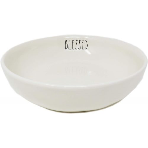  Rae Dunn By Magenta BLESSED Ceramic LL Round 8.25 Pasta Bowl