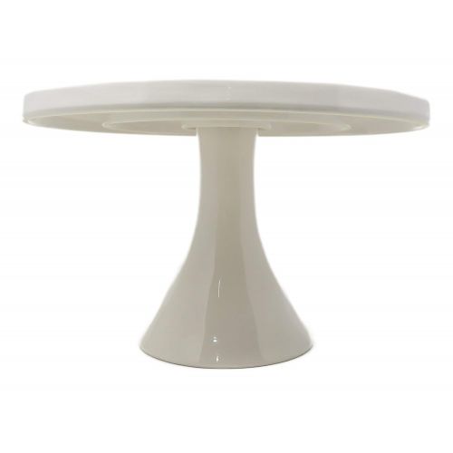  Rae Dunn By Magenta TASTY Ceramic Large Letter LL Cake Stand