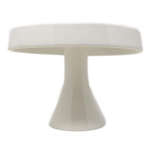  Rae Dunn By Magenta CAKE Ceramic Large Letter LL Cake Stand