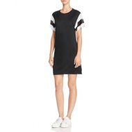 Rag & boneJEAN Striped-Sleeve Tee Dress