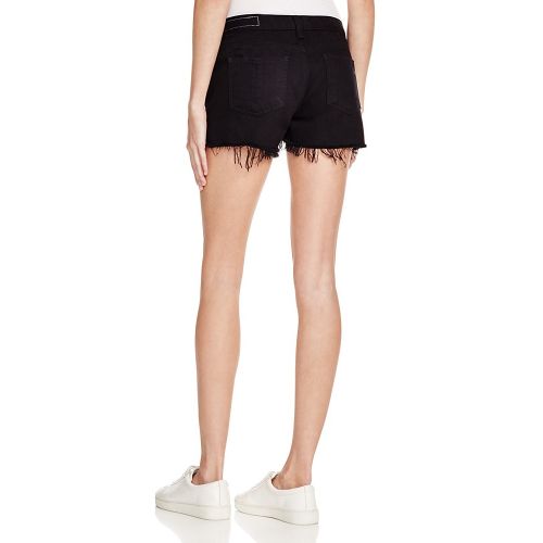  Rag & boneJEAN Cutoff Denim Shorts in Black