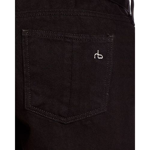  Rag & boneJEAN Cutoff Denim Shorts in Black