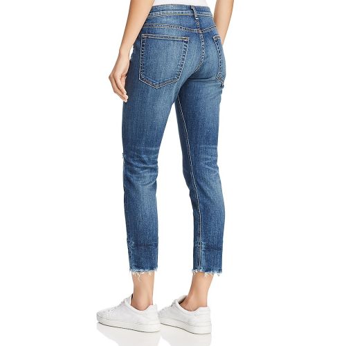  Rag & boneJEAN Dre Distressed Slim Boyfriend Ankle Jeans in Deville