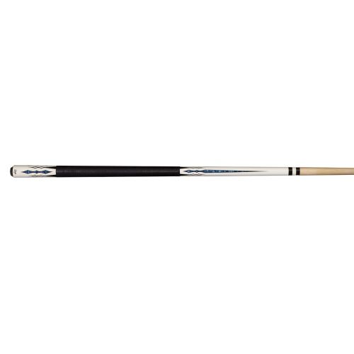  Rage RG-187 Graphic White with Marbled Sky Blue and Black Spear Points Cue