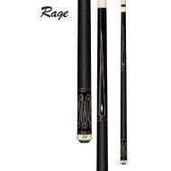Rage RG210 Graphic Midnight Black with Cocobola, White and Silver Drop Diamonds Cue