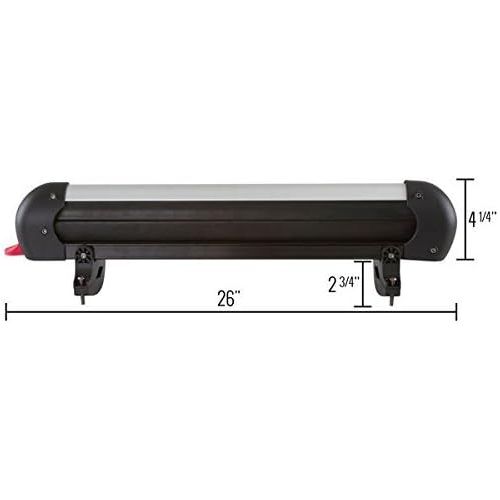  [아마존베스트]Rage Powersports Apex SKI-4 Ski and Snowboard Roof Rack