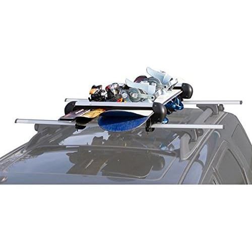  [아마존베스트]Rage Powersports Apex SKI-4 Ski and Snowboard Roof Rack