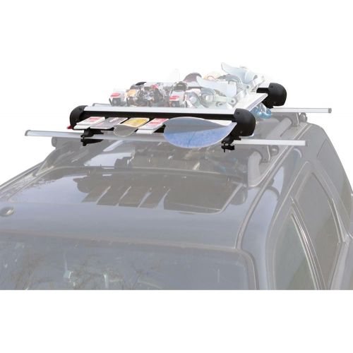  Rage Powersports Apex SKI-6 Large Ski and Snowboard Roof Rack