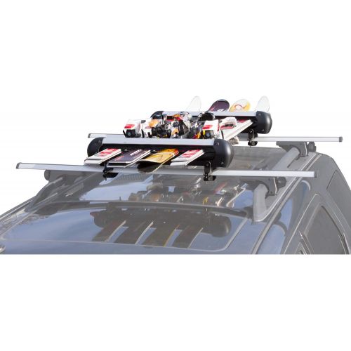  Rage Powersports 4 Ski and Snowboard Roof Carrier